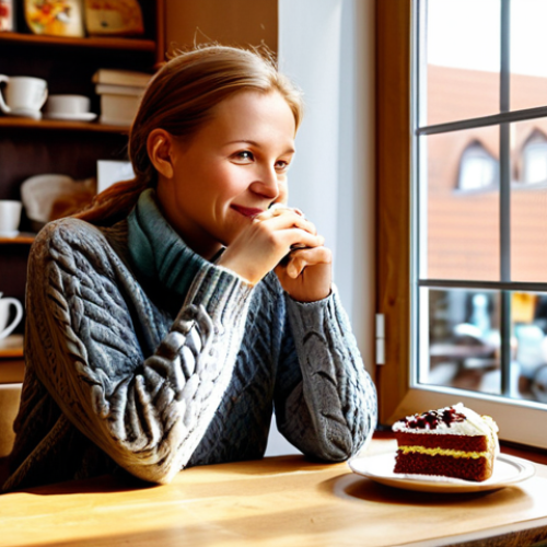 Home 4 독일어권에서 살아남는 생활 표현 - Cozy Kaffee und Kuchen Scene**
"A warm and inviting scene of a traditional German Kaffee und Kuchen...